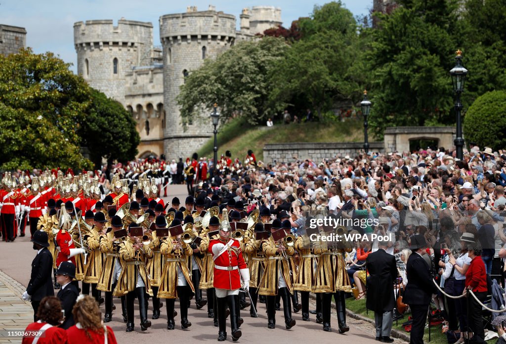 Order Of The Garter Service At Windsor Castle