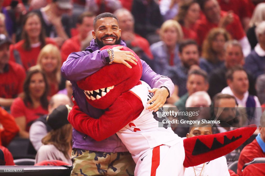 Drake Rapper At Raptor Game Rapper Drake attends game three of the NBA Eastern Conference Finals ...