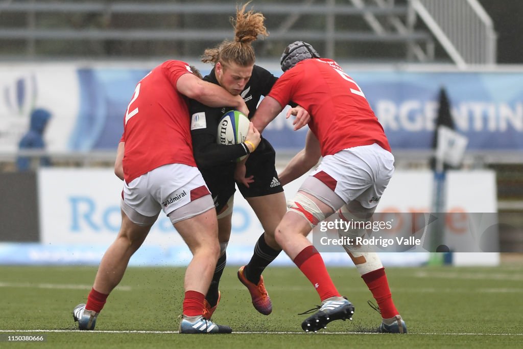 New Zealand U20 v Wales U20 - World Rugby U20 Championship 2019