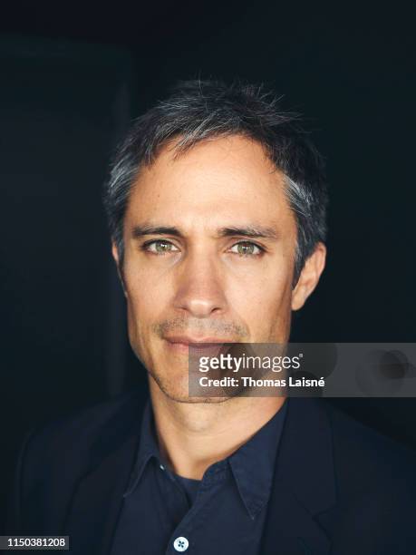 Filmmaker Gael Garcia Bernal poses for a portrait on May 21, 2019 in Cannes, France.