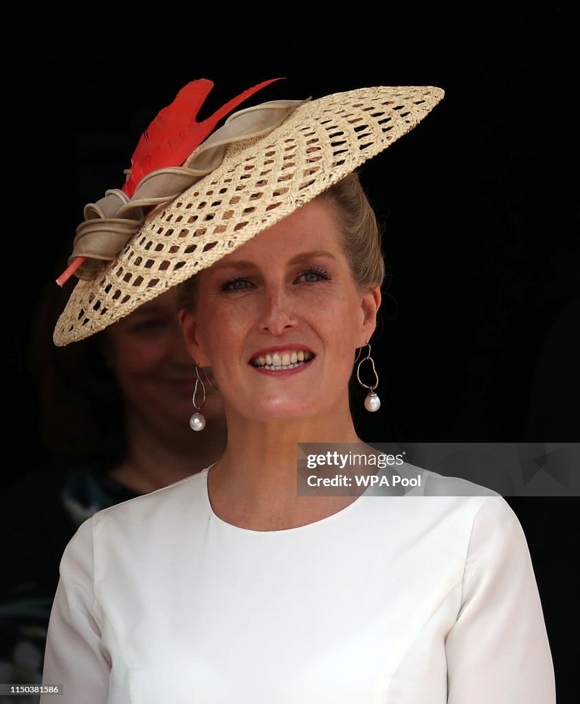 Order Of The Garter Service At Windsor Castle