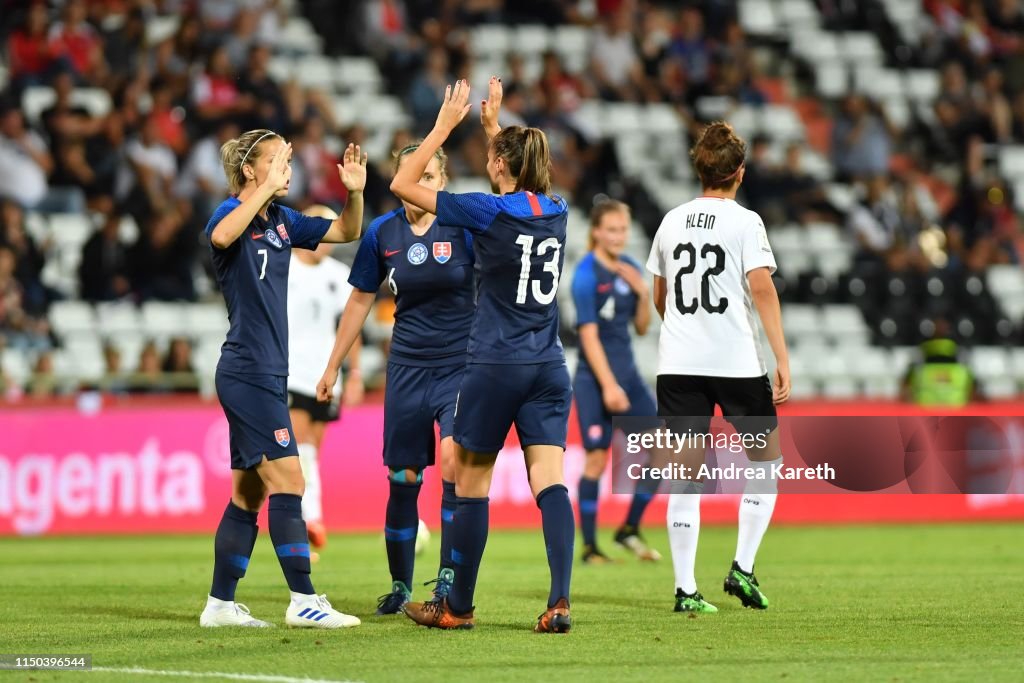 Austria Women's v Slovakia Women's - Women's International Friendly