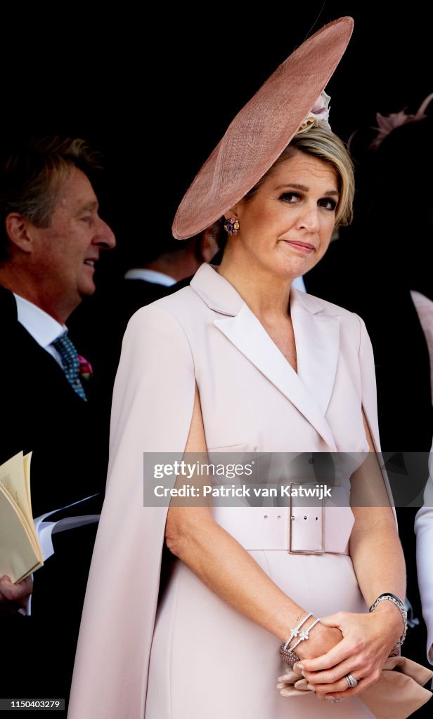 Order Of The Garter Service At Windsor Castle