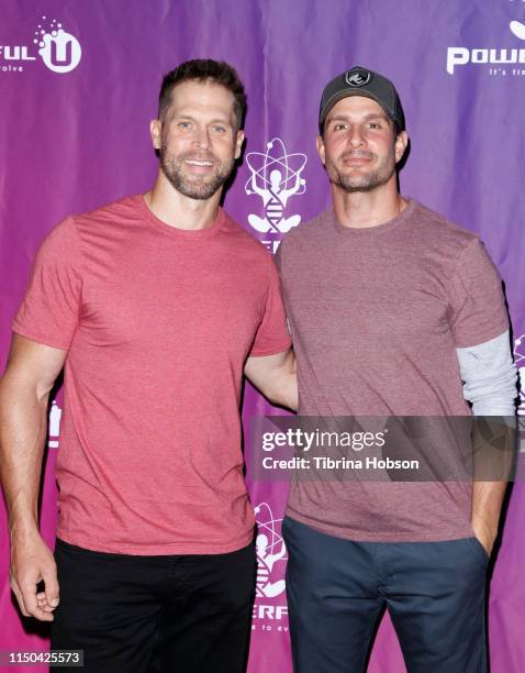 Matt Dawson and Jay Jablonski attend the Powerful-U Experience LA 2019 at Los Angeles Convention Center on May 19, 2019 in Los Angeles, California.