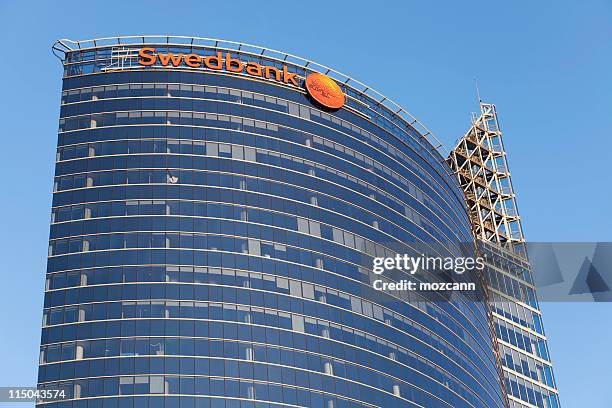 swedbank - riga stockfoto's en -beelden