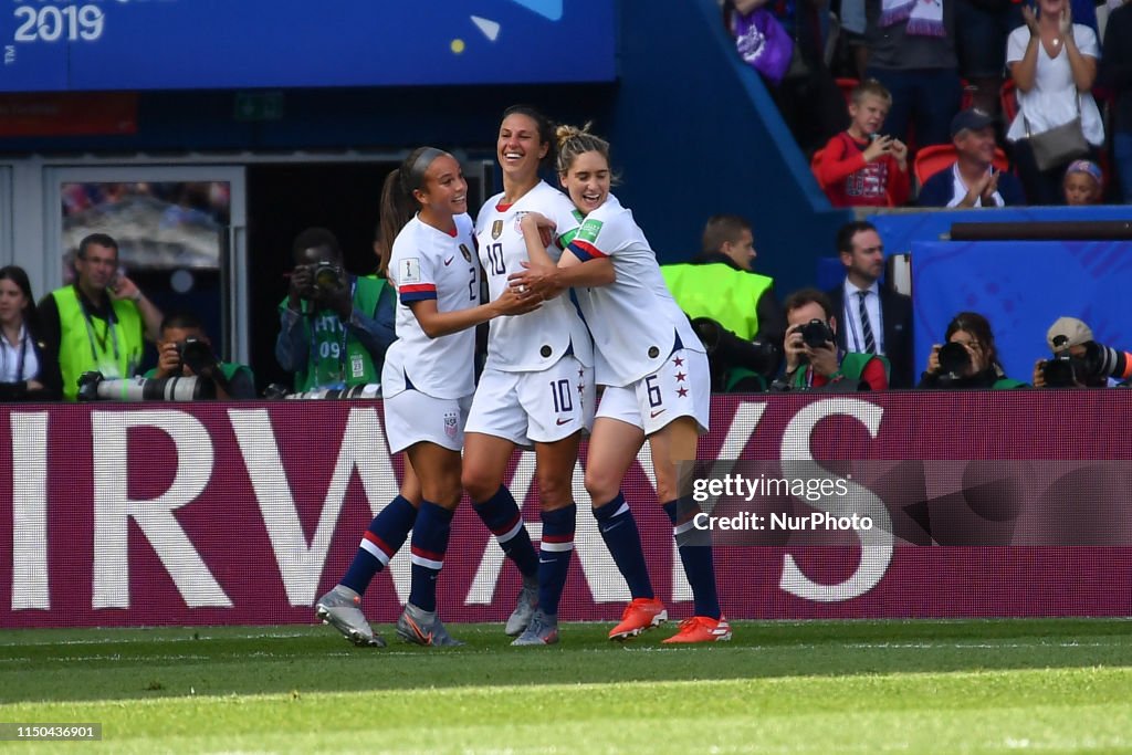 USA v Chile: Group F - 2019 FIFA Women's World Cup France