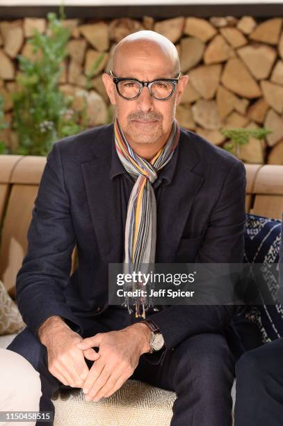 Stanley Tucci attends the RHS Chelsea Flower Show 2019 press day at Chelsea Flower Show on May 20, 2019 in London, England.