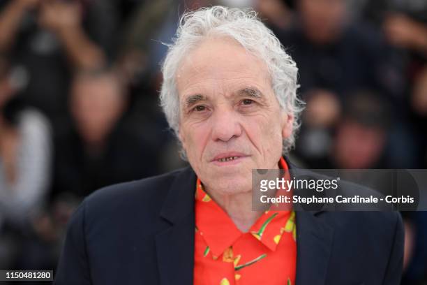 Director Abel Ferrara attends the photocall for "Tommaso" during the 72nd annual Cannes Film Festival on May 20, 2019 in Cannes, France.