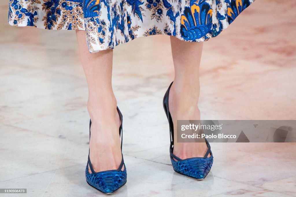 Queen Letizia Of Spain Attends 'Proyectos Sociales De Banco Santander' Awards