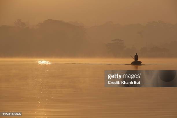 abstraction  in the sunbeam - tonle sap stock pictures, royalty-free photos & images
