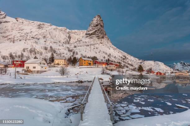 reine, lofoten - moskenesoya stock pictures, royalty-free photos & images