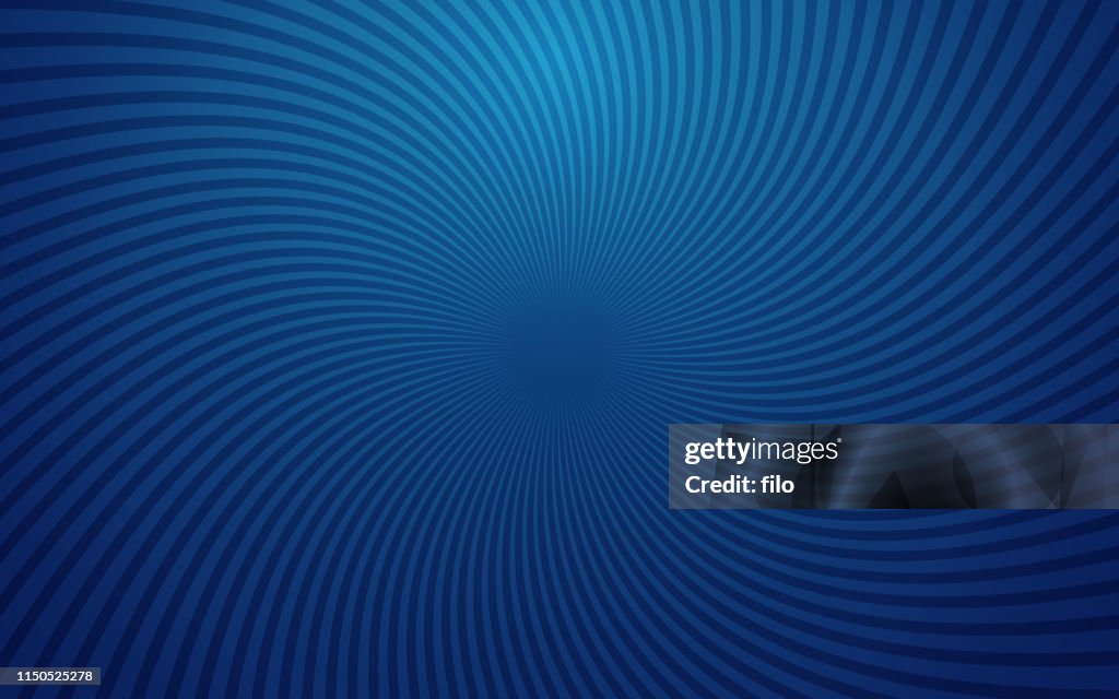 Blue Swirl Abstract Background