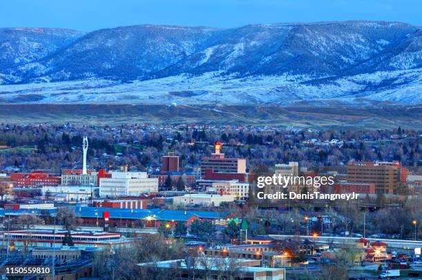 casper, wyoming - casper wyoming stock pictures, royalty-free photos & images