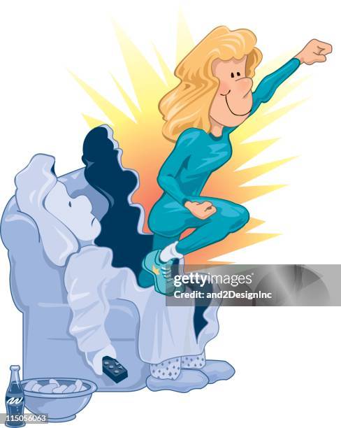 ilustraciones, imágenes clip art, dibujos animados e iconos de stock de cambio sanos - crisálida