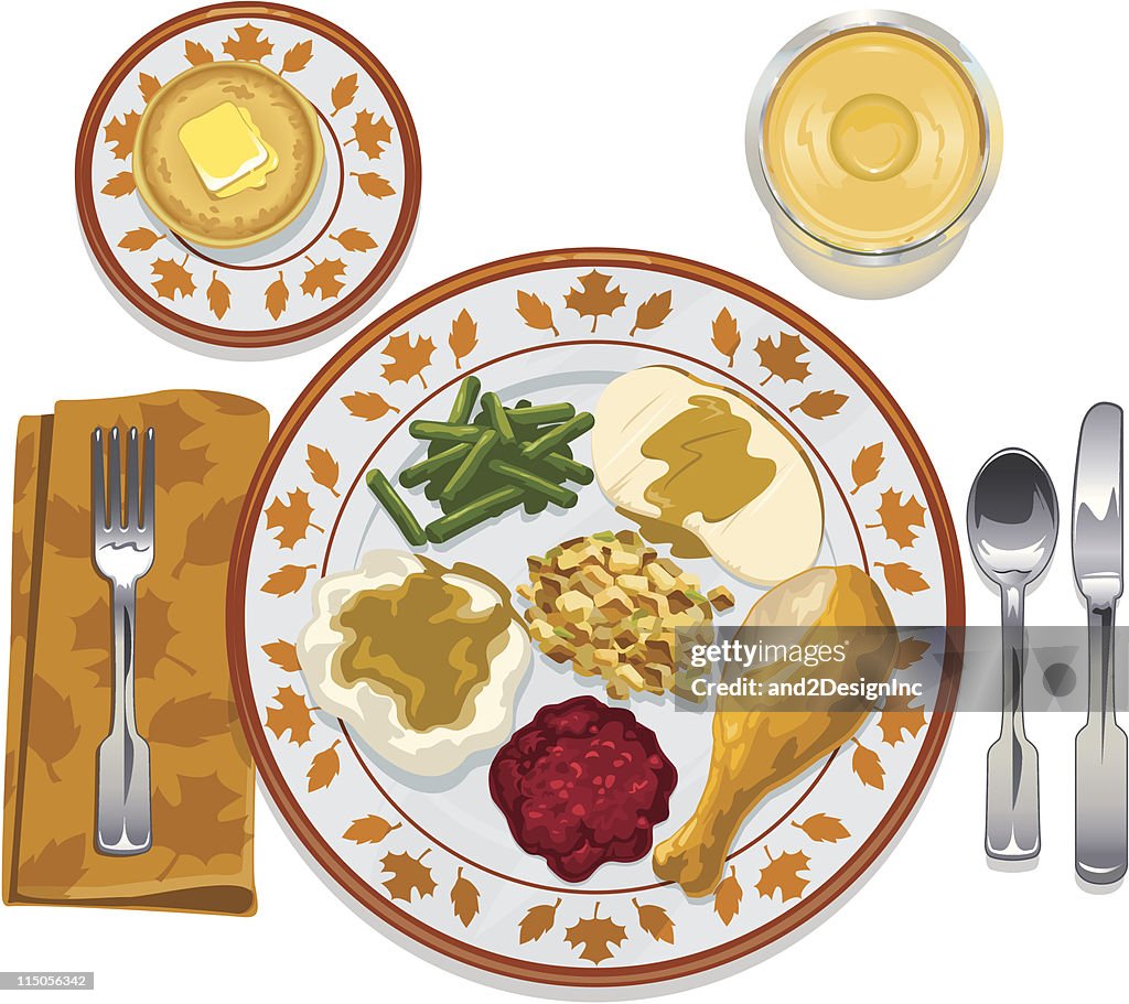 Thanksgiving meal