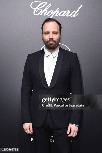 Yorgos Lanthimos attends the Official Trophee Chopard Dinner Photocall as part of the 72nd Cannes International Film Festival on May 20, 2019 in...