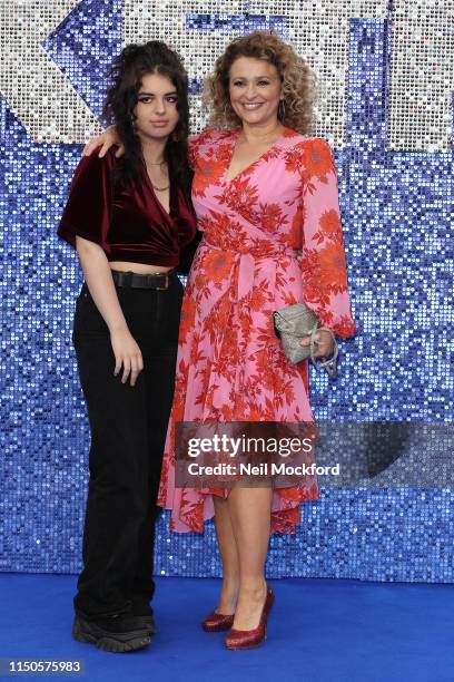 Julia Sawalha attends the "Rocketman" UK premiere at Odeon Luxe Leicester Square on May 20, 2019 in London, England.