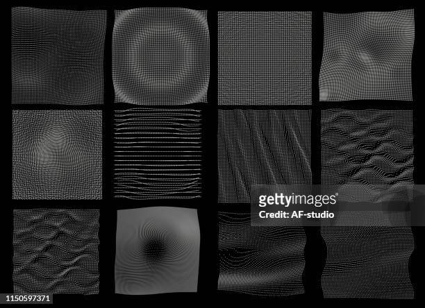 network surface - grid pattern stock illustrations