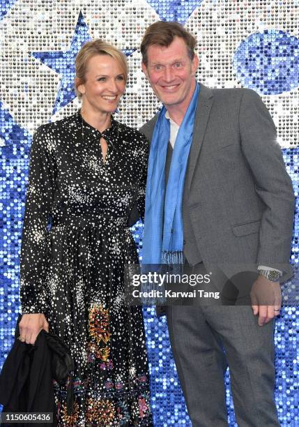 Jason Flemyng and Elly Fairman attend the "Rocketman" UK premiere at Odeon Luxe Leicester Square on May 20, 2019 in London, England.