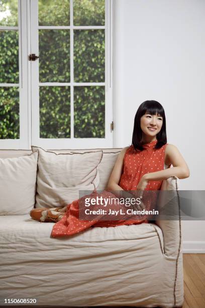 Author and decluttering guru, Marie Kondo is photographed for Los Angeles Times on May 10, 2019 in West Hollywood, California. PUBLISHED IMAGE....