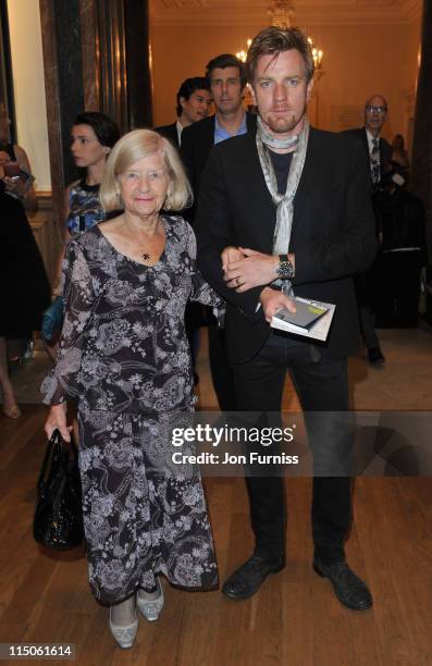 Phyllis Lawson and Ewan McGregor attend The Royal Academy of Arts Summer Exhibition Preview Party held the at Royal Academy of Arts on June 2, 2011...