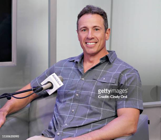 SiriusXM's Chris Cuomo hosts a bipartisan conversation with former Governors Christine Todd Whitman and Jennifer Granholm at the SiriusXM Studios on...