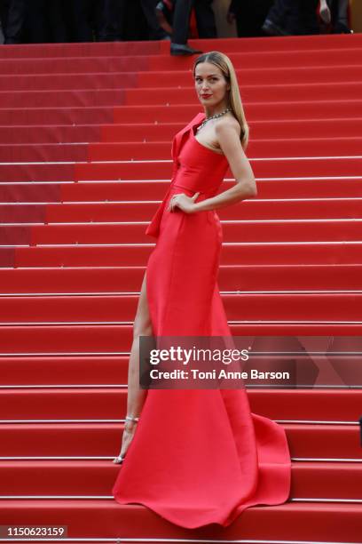 Petra Nemcova attends the screening of "Le Belle Epoque" during the 72nd annual Cannes Film Festival on May 20, 2019 in Cannes, France.
