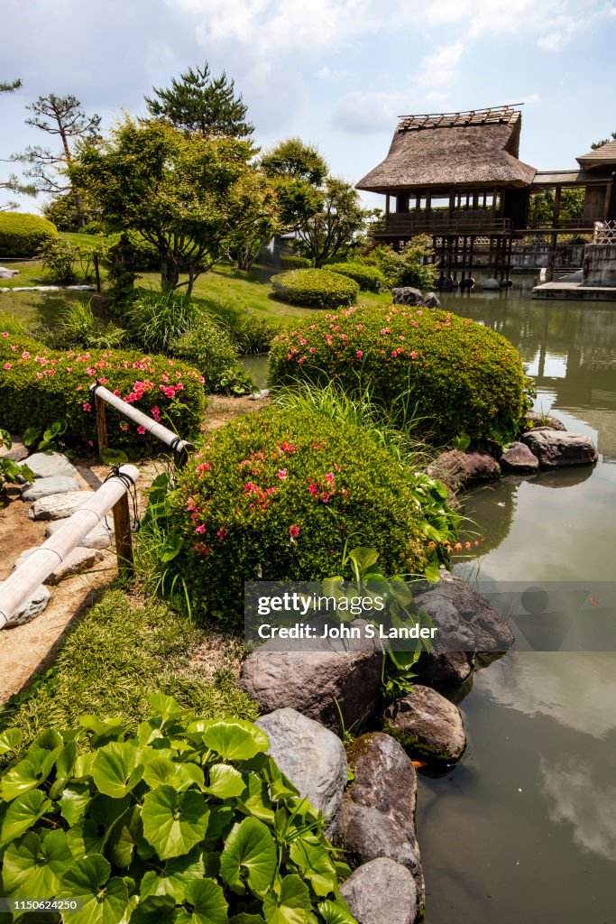 Shizuoka Tea Museum Garden - Tea Ceremony House Shoumokurou...