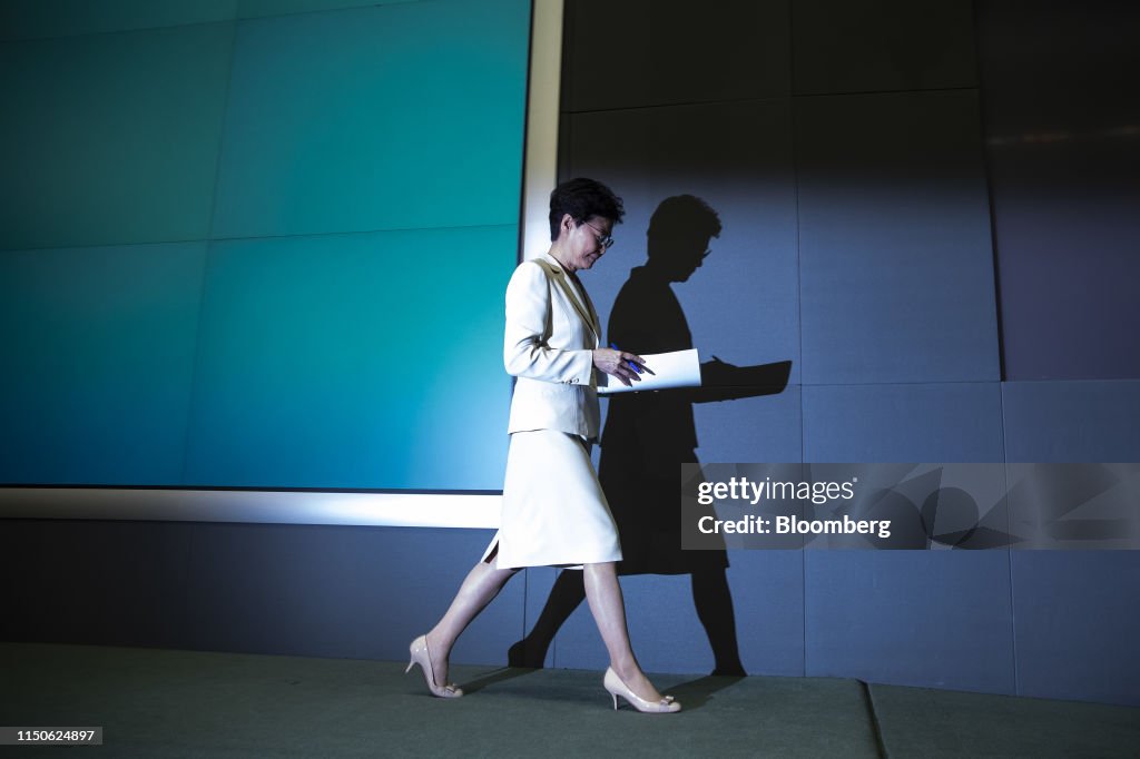 Hong Kong Chief Executive Lam Apologizes After Controversial Bill Suspended