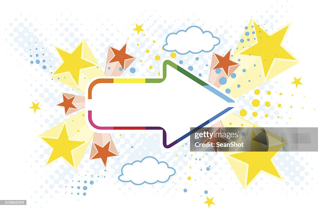 Exploding Tip Arrows Exploding Arrow High-Res Vector Graphic - Getty Images