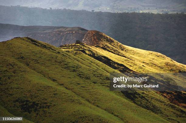 a patch of sunlight on volcan masaya, masaya, nicaragua - masaya volcano fotografías e imágenes de stock
