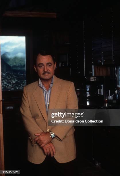 Actor John Hillerman poses for a portrait in c.1982 in Honolulu, Hawaii.