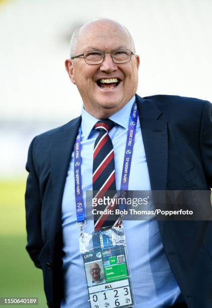 English FA technical director Leslie Reed before the 2019 UEFA U-21 Championship Group C match between England and France at Dino Manuzzi Stadium on...
