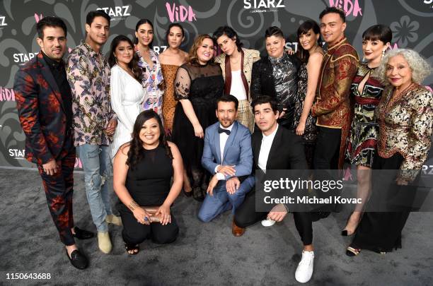 Adrian Gonzalez, Carlos Miranda, Chelsea Rendon, Melissa Barrera, Mishel Prada, Creator/Showrunner/Executive Producer Tanya Saracho, Roberta...