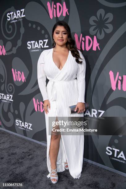 Chelsea Rendon attends the LA premiere of Starz' "VIDA" at Regal Downtown Theater on May 20, 2019 in Los Angeles, California.