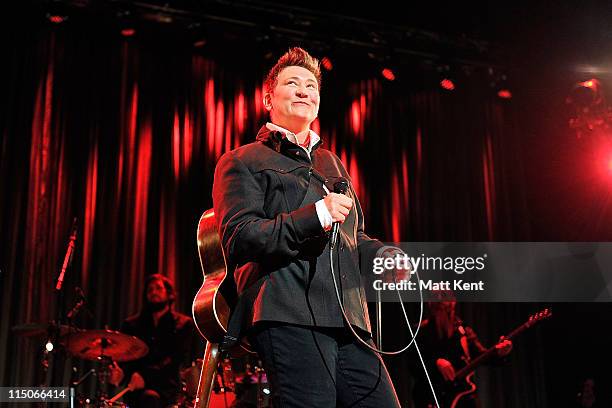 Lang performs at the Royal Festival Hall on June 2, 2011 in London, England.