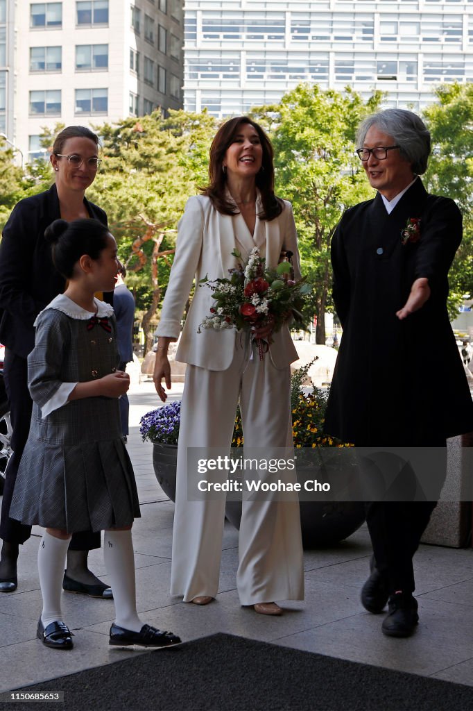 Crown Prince And Princess of Denmark Visit South Korea - Day 2