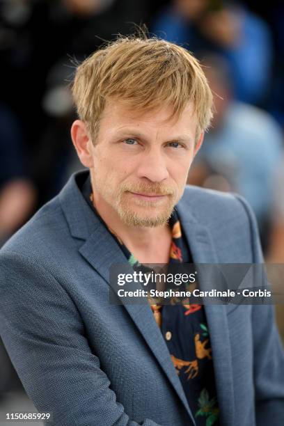 Jeremie Renier attends the photocall for "Frankie" during the 72nd annual Cannes Film Festival on May 21, 2019 in Cannes, France.