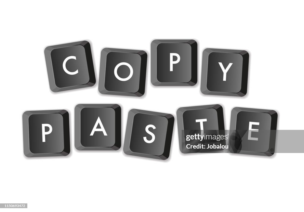 Copy Paste Computer Keys Keyboard