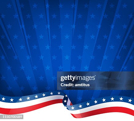 Patriotism starburst Patriotism starburst