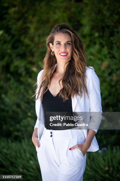 Spanish synchronized swimmer Ona Carbonell presents her new children's books collection 'Elena Sirena' on May 21, 2019 in Madrid, Spain.