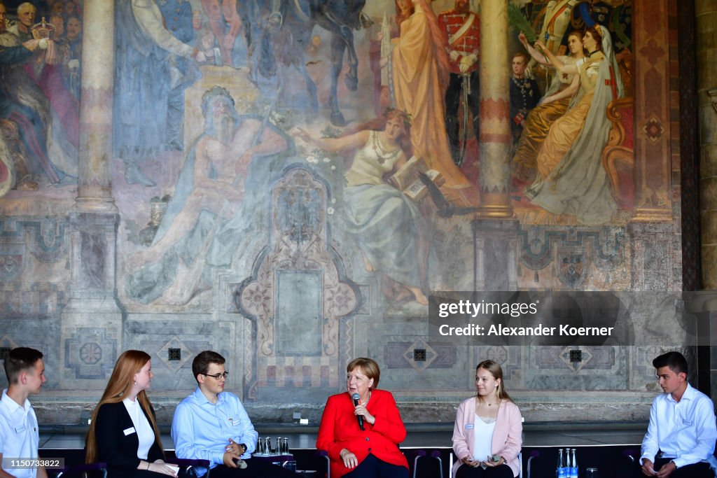 Chancellor Merkel Visits Goslar