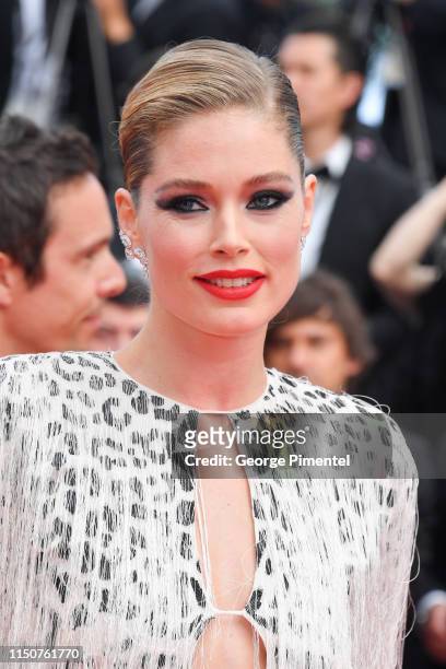 Doutzen Kroes attends the screening of "Once Upon A Time In Hollywood" during the 72nd annual Cannes Film Festival on May 21, 2019 in Cannes, France.