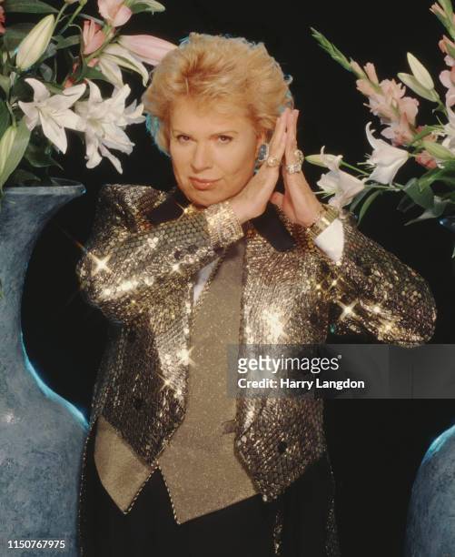 Psychic Walter Mercado poses for a portrait in 2001 in Los Angeles, California.