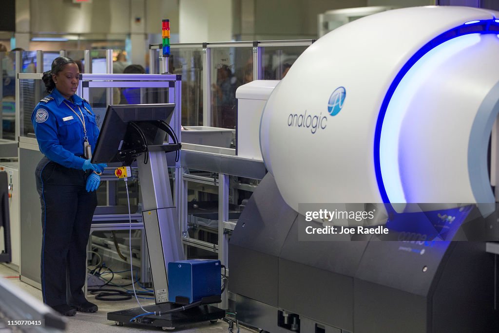 New 3-D Explosives Scanner Installed At TSA Checkpoint At Miami Airport