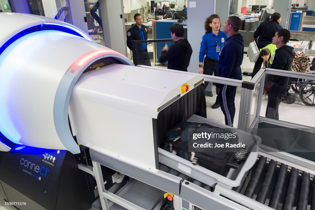 New 3-D Explosives Scanner Installed At TSA Checkpoint At Miami Airport