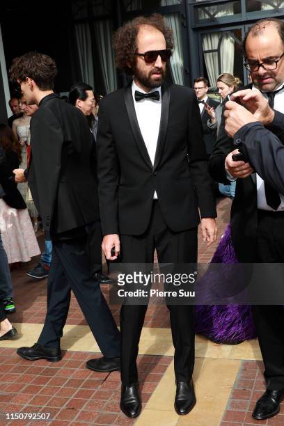 Thomas Bangalter from 'Daft Punk'is seen at le Majestic hotel during the 72nd annual Cannes Film Festival at on May 21, 2019 in Cannes, France.
