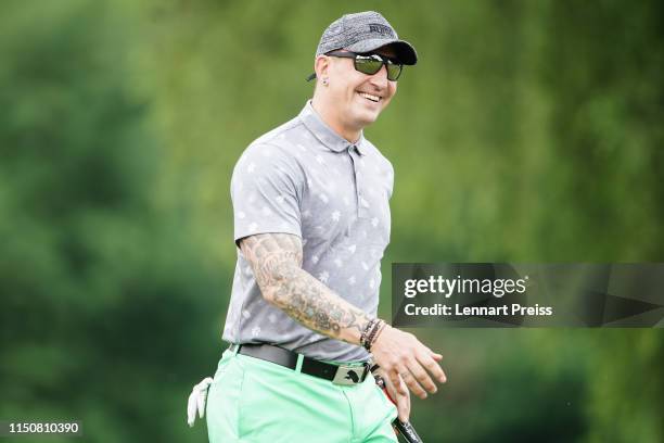 Former Handball Player Stefan Kretzschmar in action during the BMW International Open 2019 ProAm on June 19, 2019 in Munich, Germany.