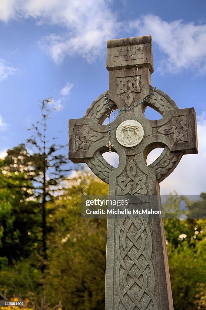 Celtic Cross and Rosary