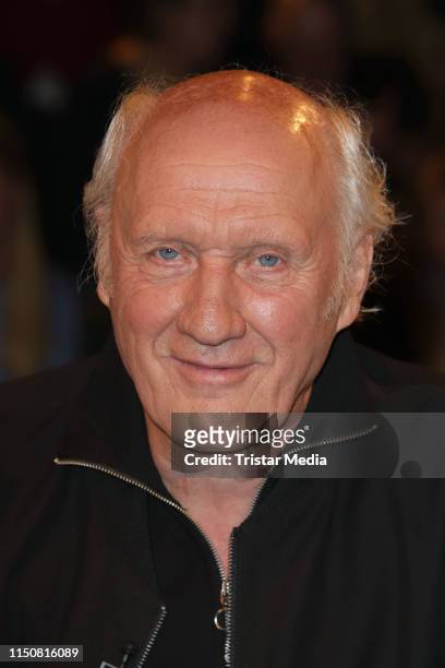 Herman van Veen during the "Markus Lanz" TV Show on May 21, 2019 in Hamburg, Germany.